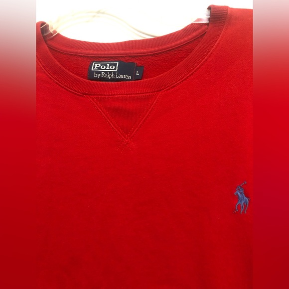 Polo Ralph Lauren. Large men’s cotton-blend fleece sweatshirt. Great condition - Picture 2 of 6